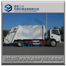 8 M3 4X2 Garbage Truck Isuzu Refuse Compactor Truck